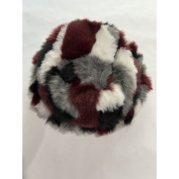 Cocobunny Moscow Faux Fur Bucket Hat in Patchwork main image 4